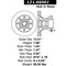 Centric Parts Standard Brake Rotor, 121.66001 121.66001 - alternate 5